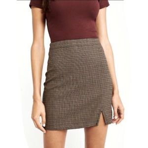 Abercrombie and Fitch plaid mini skirt XXS